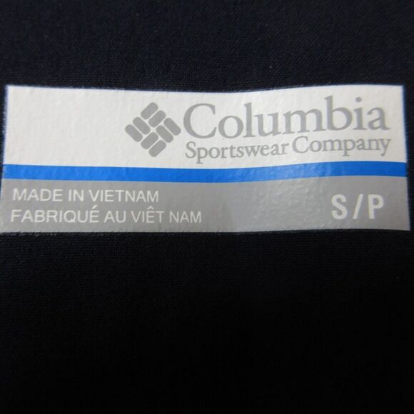 COLUMBIA Omni-Shade Omni-Shield Capri Pants Small Navy Blue Dark Nocturnal NWT - Picture 8 of 15